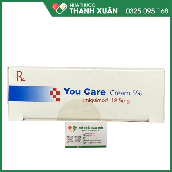 You Care Cream 5% - Thuốc điều trị mụn cóc